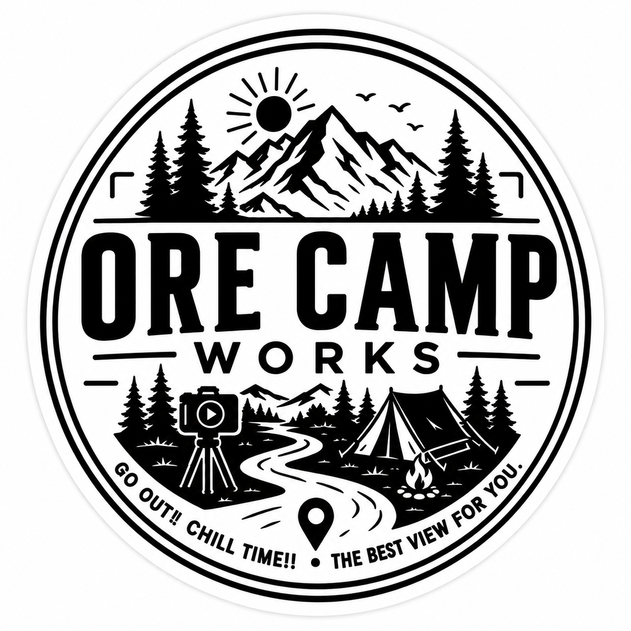 Ore Camp Works ステッカー