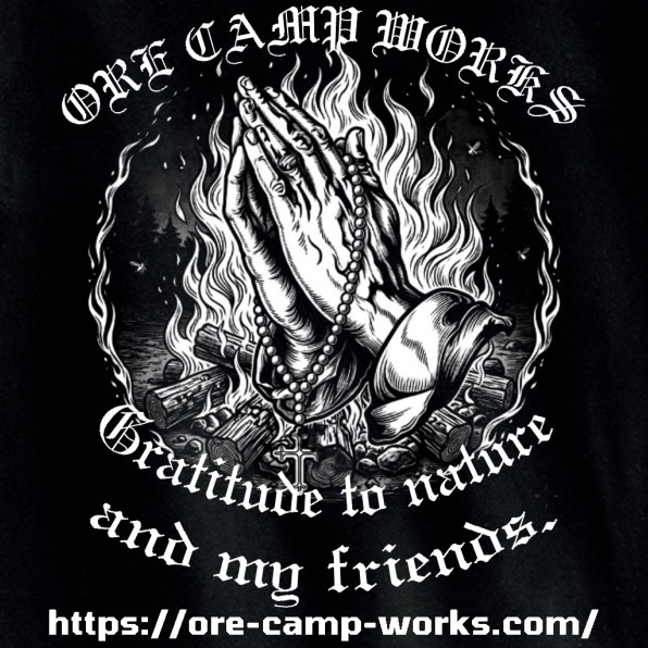 Ore 合掌 Tシャツ デザイン拡大