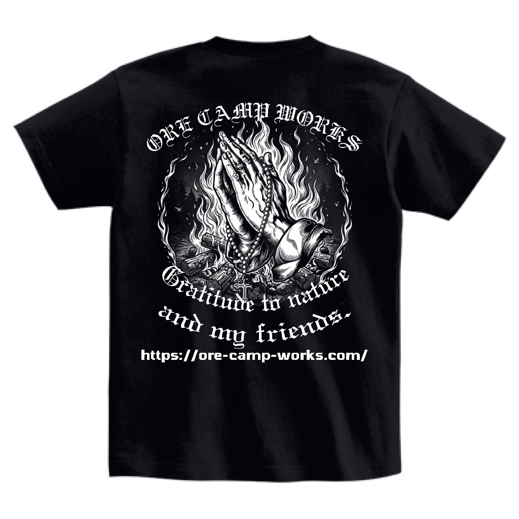 Ore 合掌 Tシャツ 全体